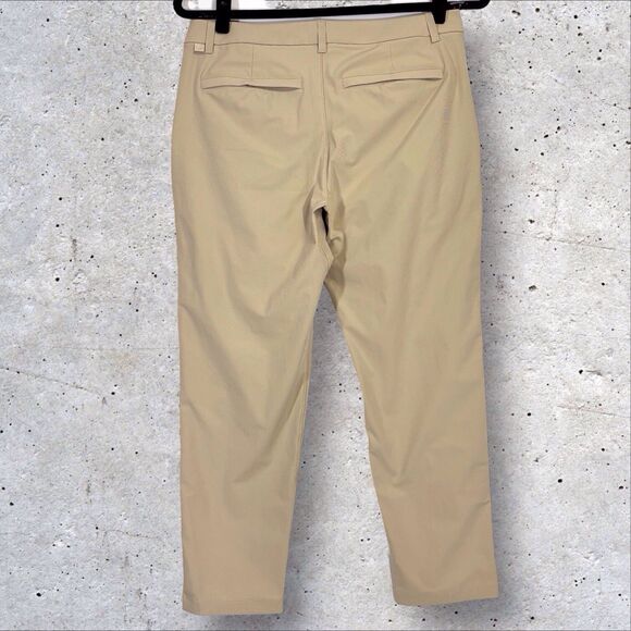 Lululemon Mens ABC Classic Fit Trouser Performance Pants 34x29 Khaki Beige - Picture 4 of 9